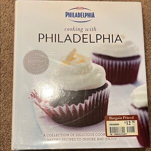 Cooking with Philadelphia cookbook NWT